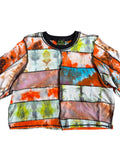 Mink Tiers "Sunset" Tie Dye Crop Top.