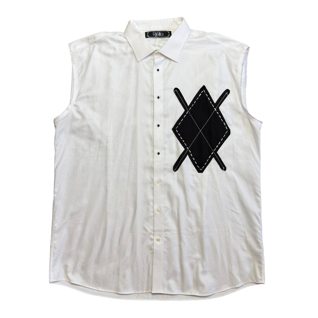 Argyle Muscle Shirt. XL
