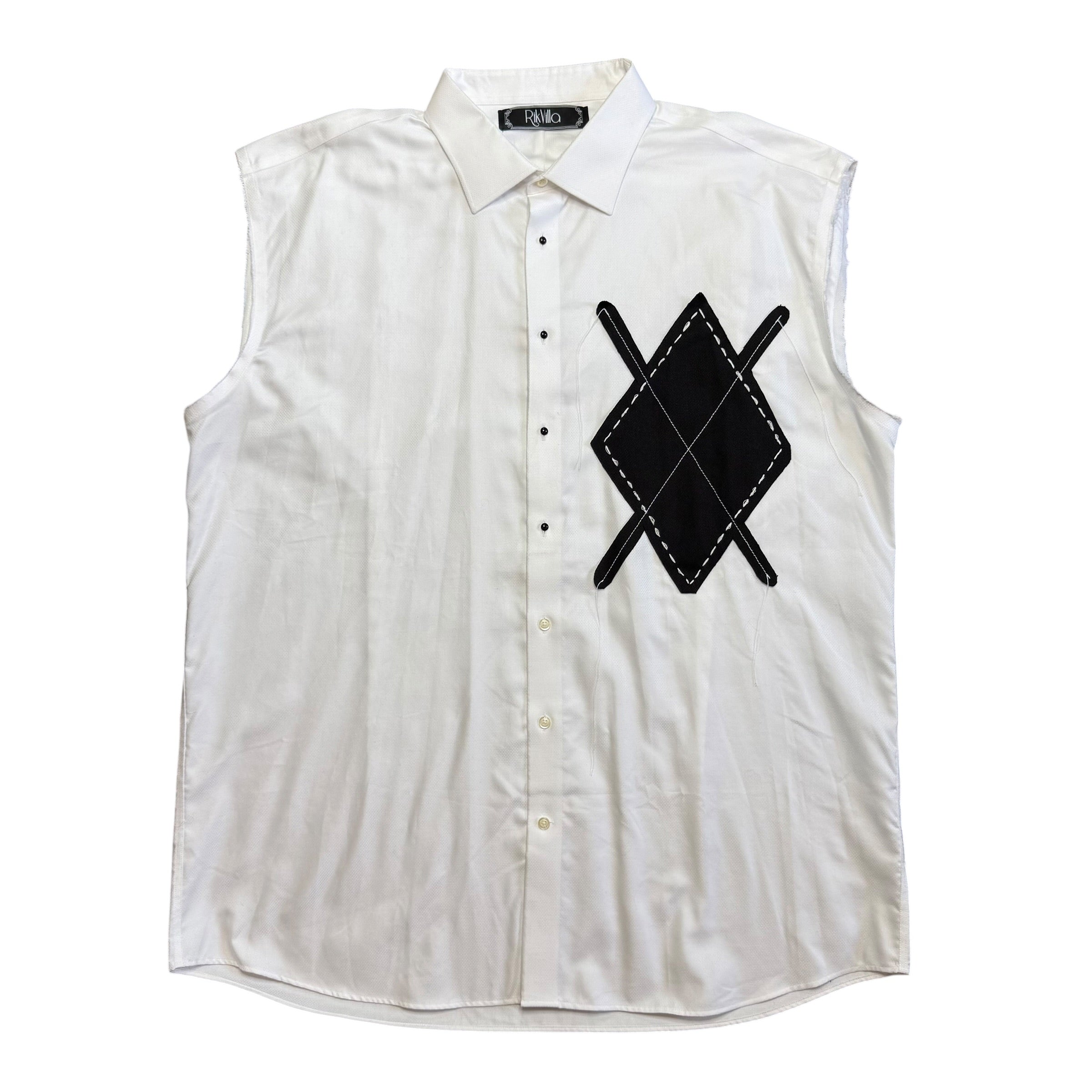 Argyle Muscle Shirt. XL