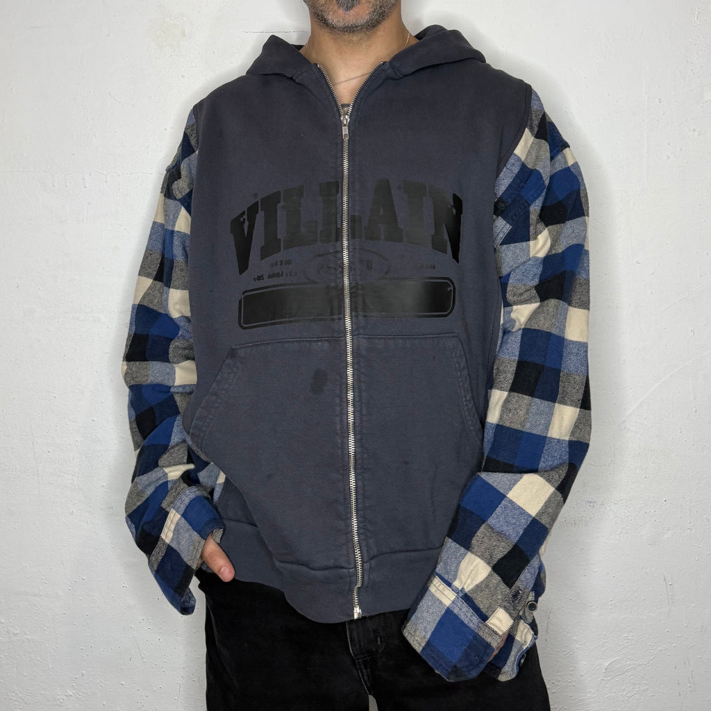 Villain Phys Ed. Zip Up Hoodie. L