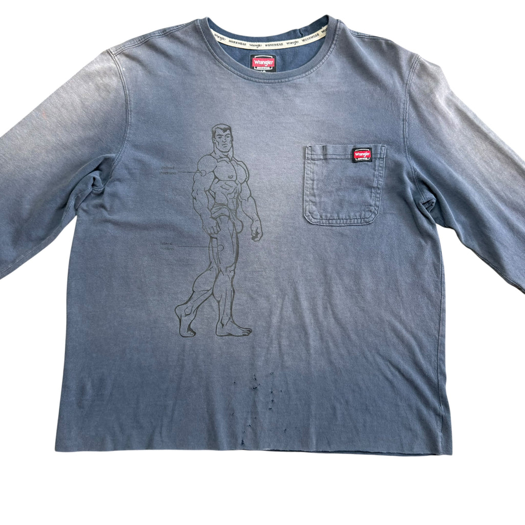 Body Builder Wrangler Crop. L