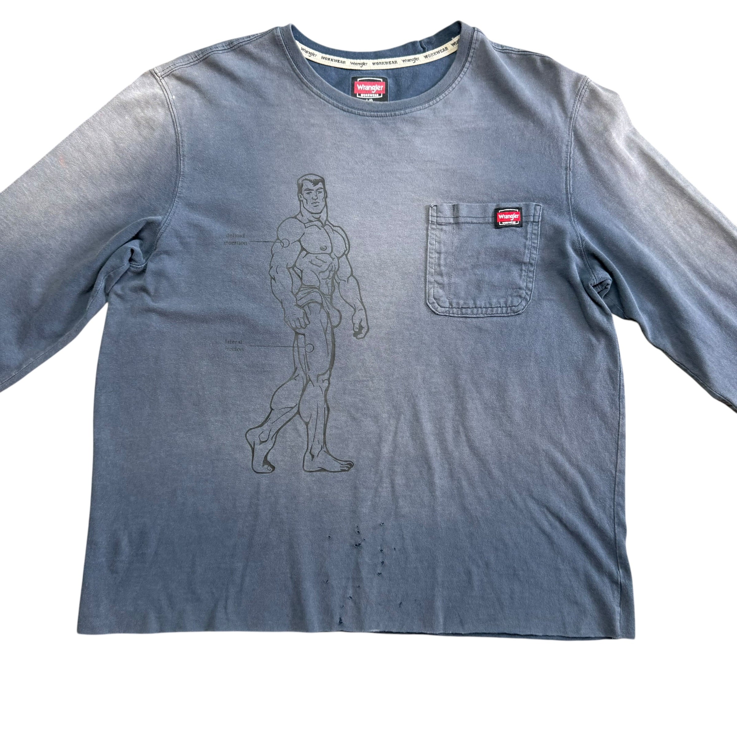 Body Builder Wrangler Crop. L