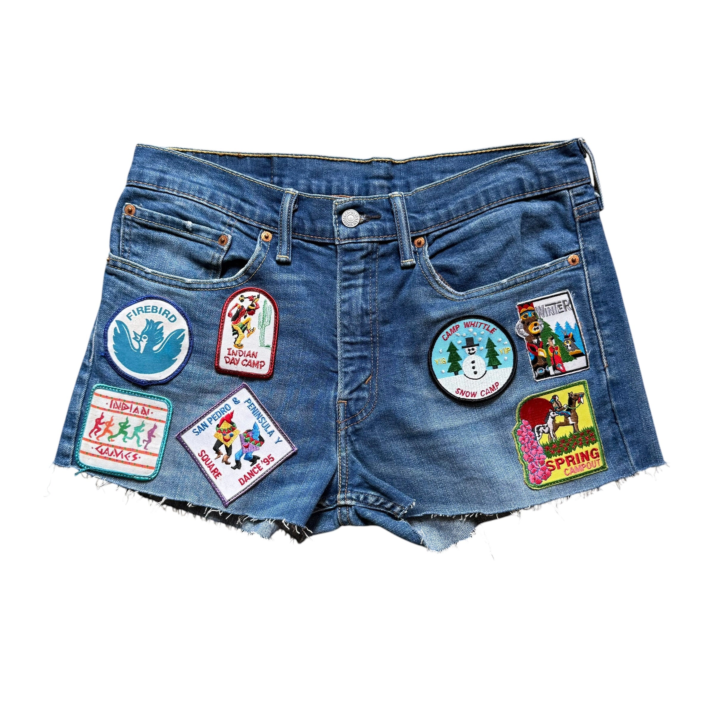 Levis Denim Shorts. 34
