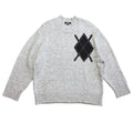 Argyle Fuzzy Sweater. S/M - L/XL