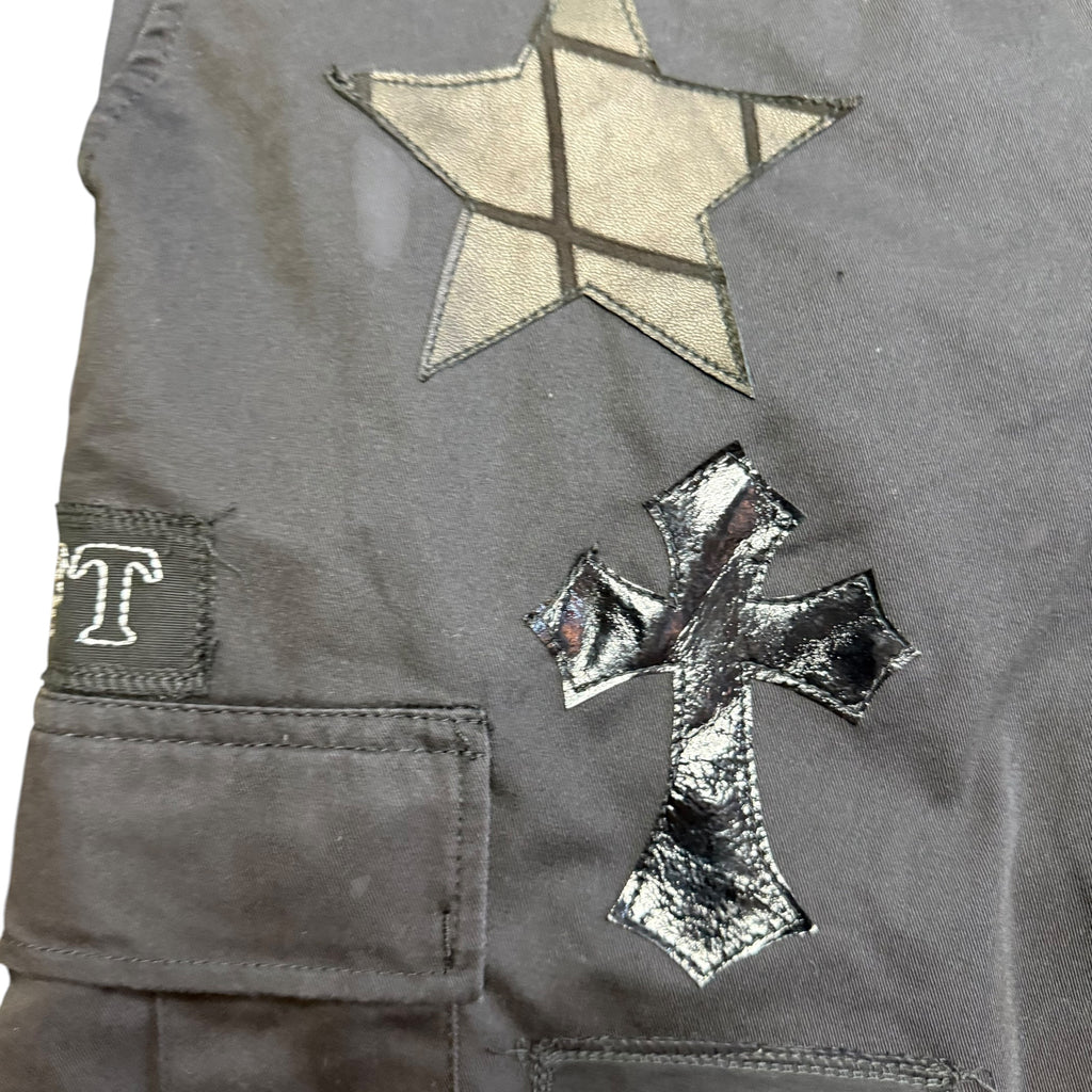Patch'D Cargo Shorts. 35