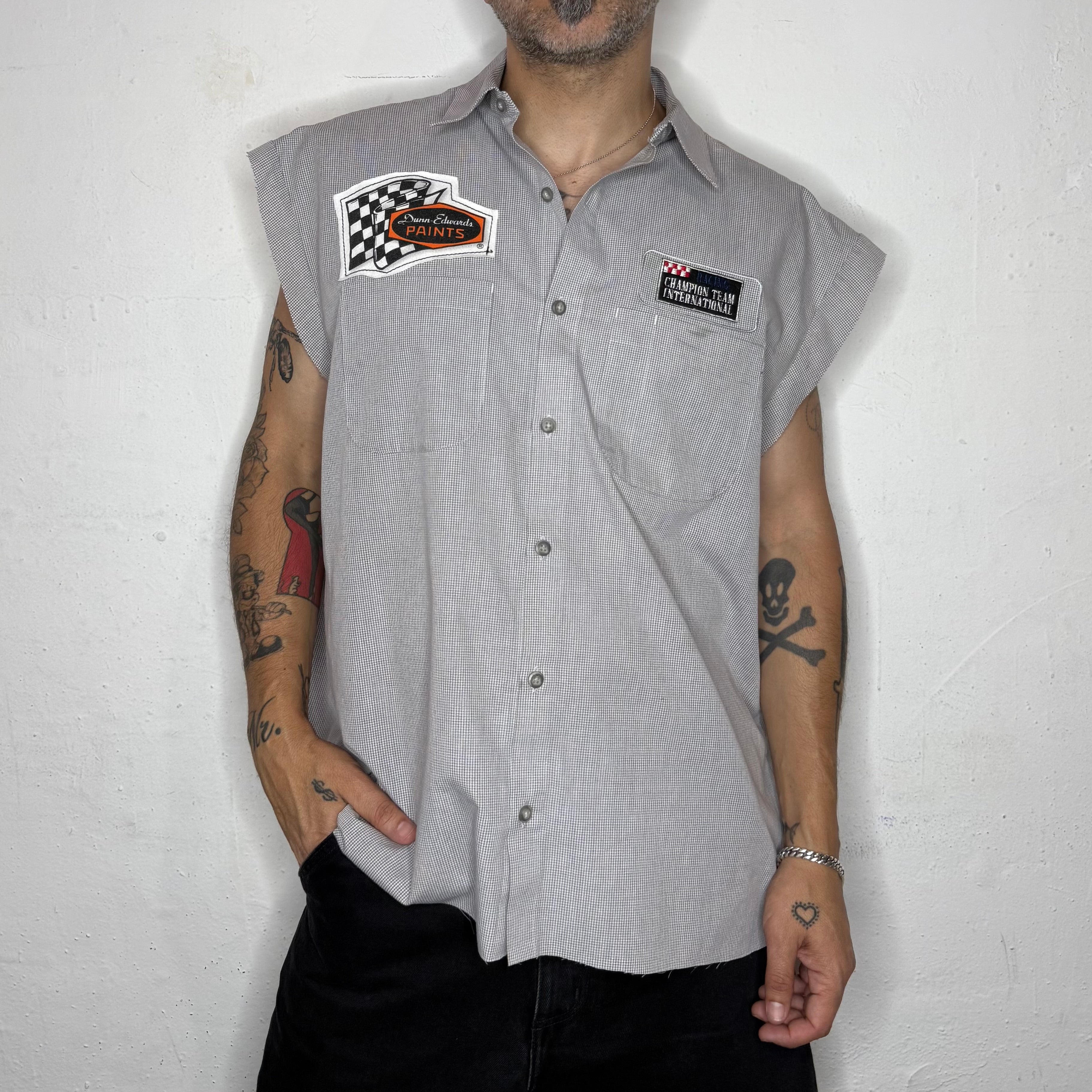 Racing Team Muscle Shirt. L