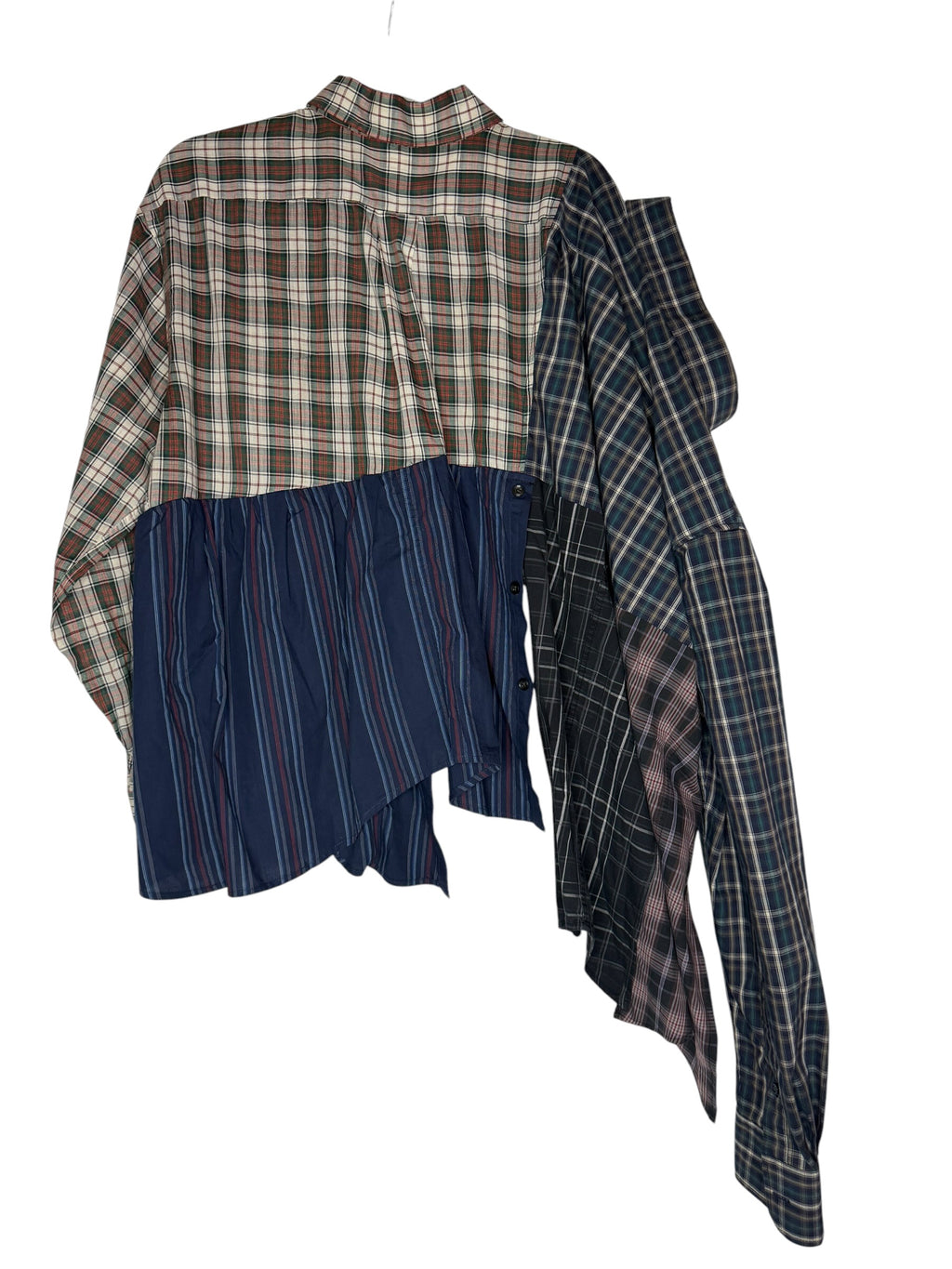 Tan Double Crop Shirt. M