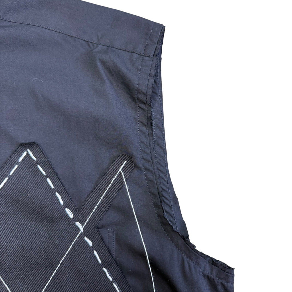 Argyle Muscle Shirt. L