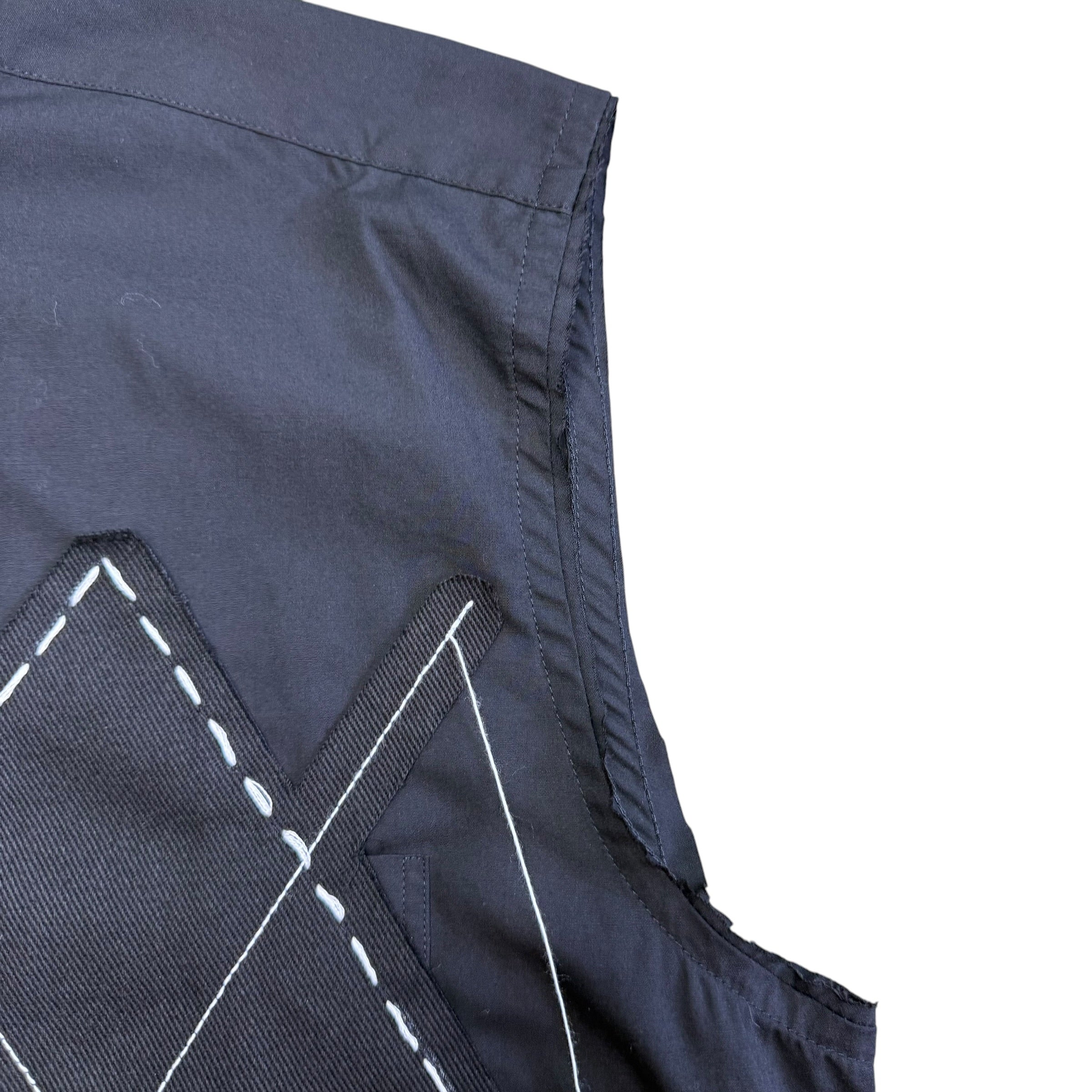 Argyle Muscle Shirt. L