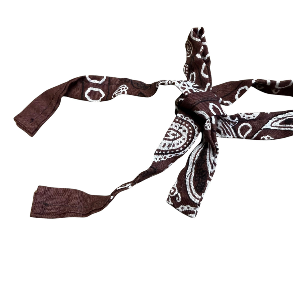 Chocolate Hanky Bandana Thong. O/S