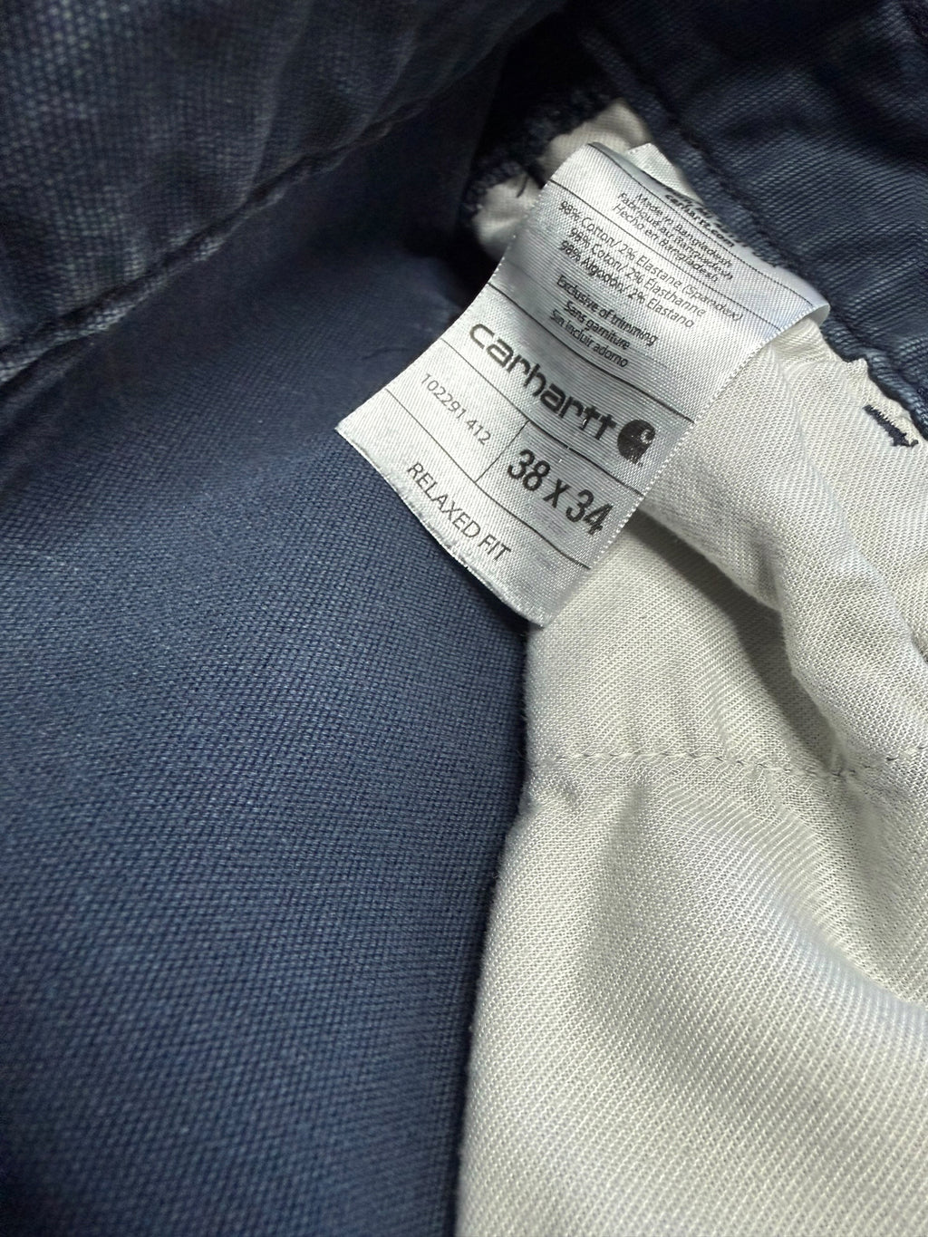Carhartt Double Knee Pant. 38