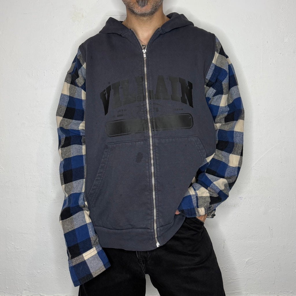Villain Phys Ed. Zip Up Hoodie. L