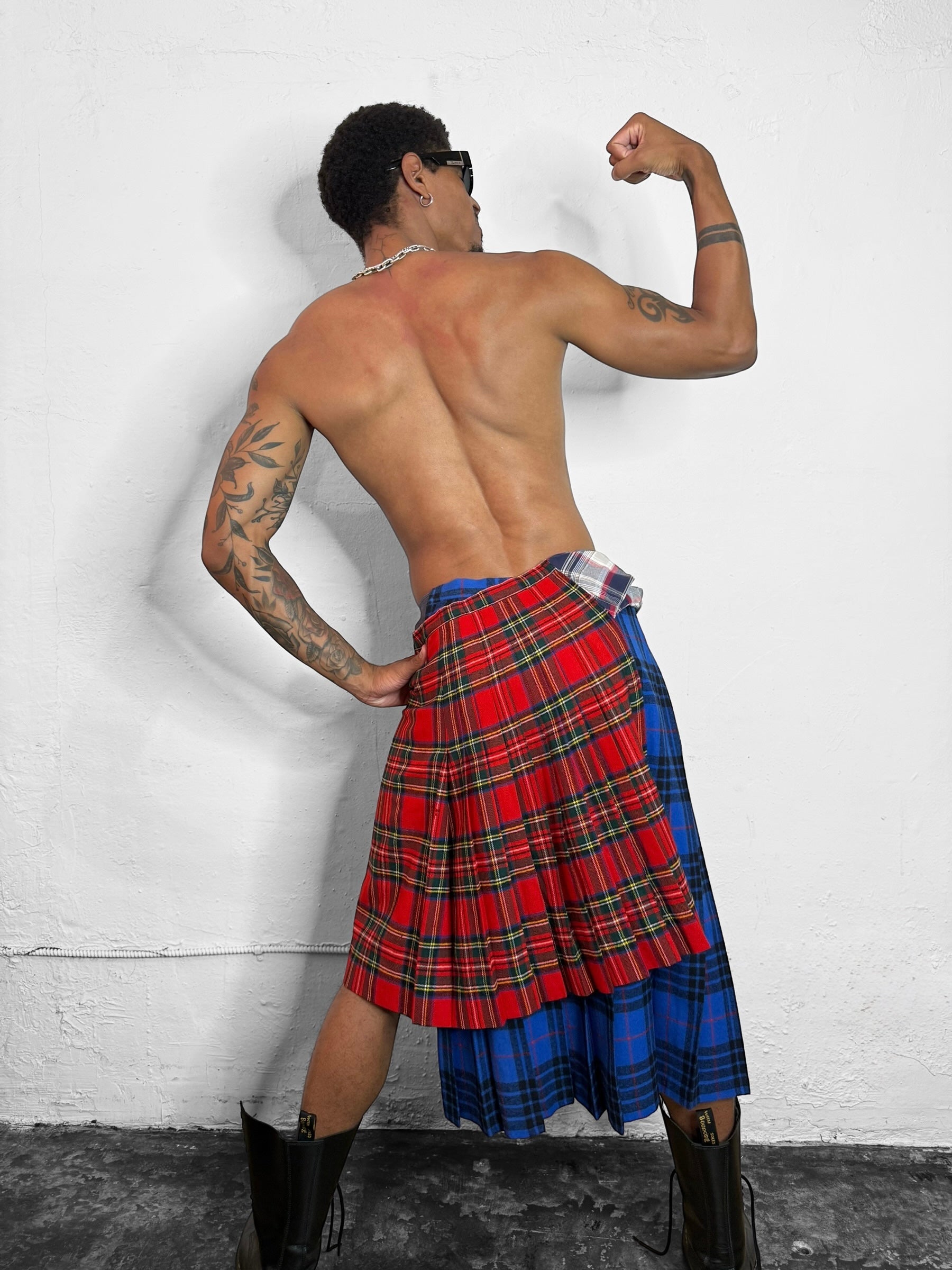 Green Kilt Punk Flap.