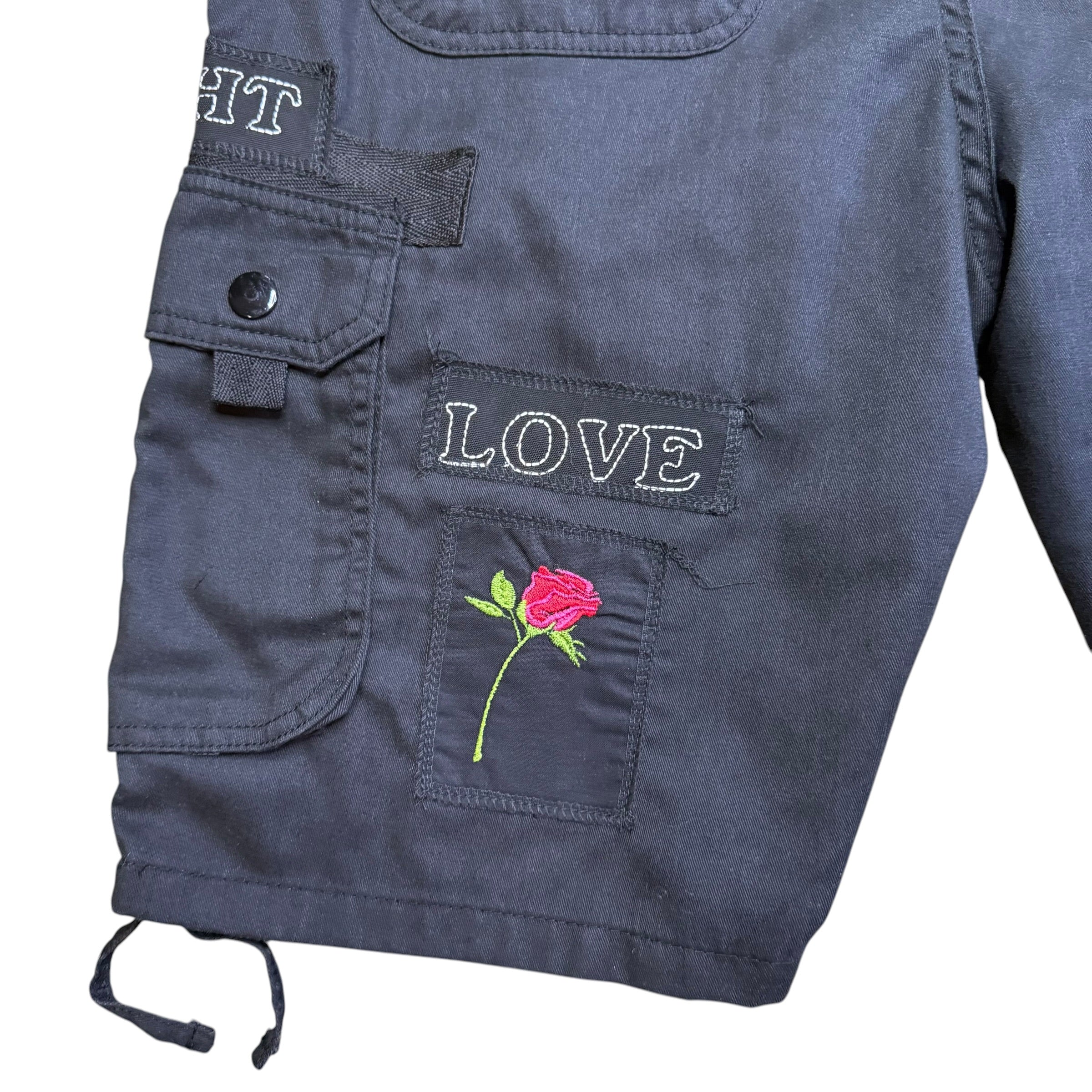 Patch'D Cargo Shorts. 34