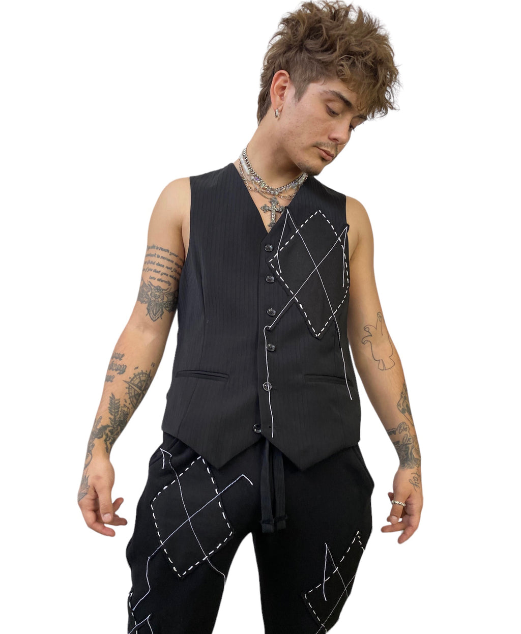 Argyle Vest. S