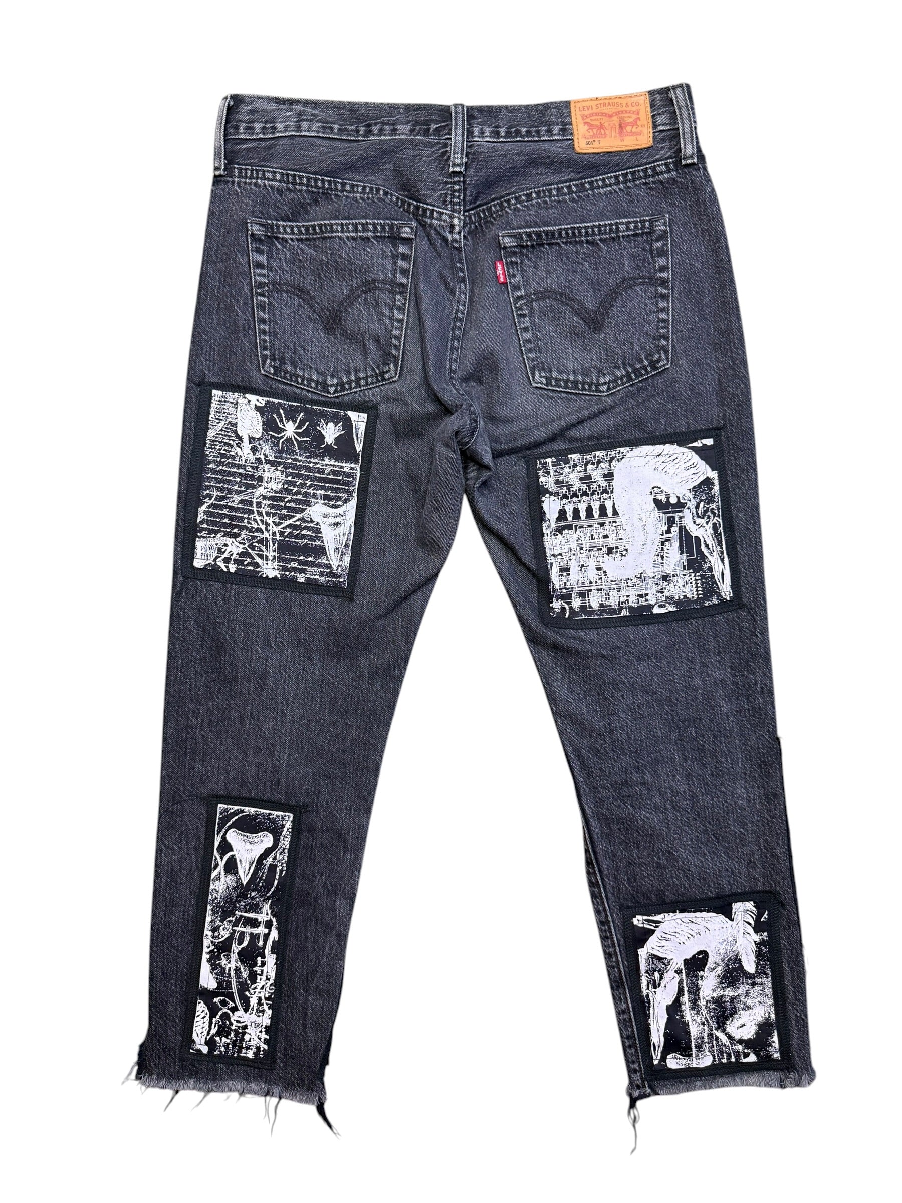 Patch'D Levis 501 Denim. 32