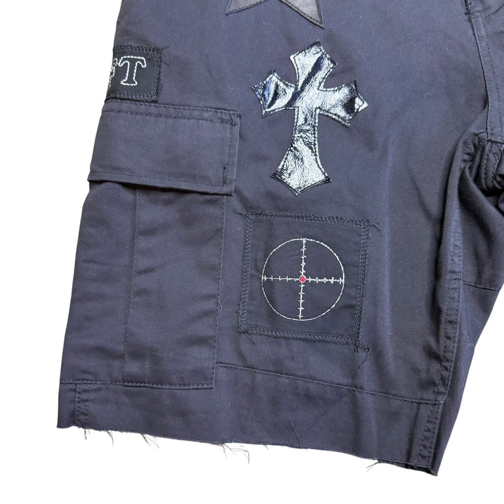 Patch'D Cargo Shorts. 35