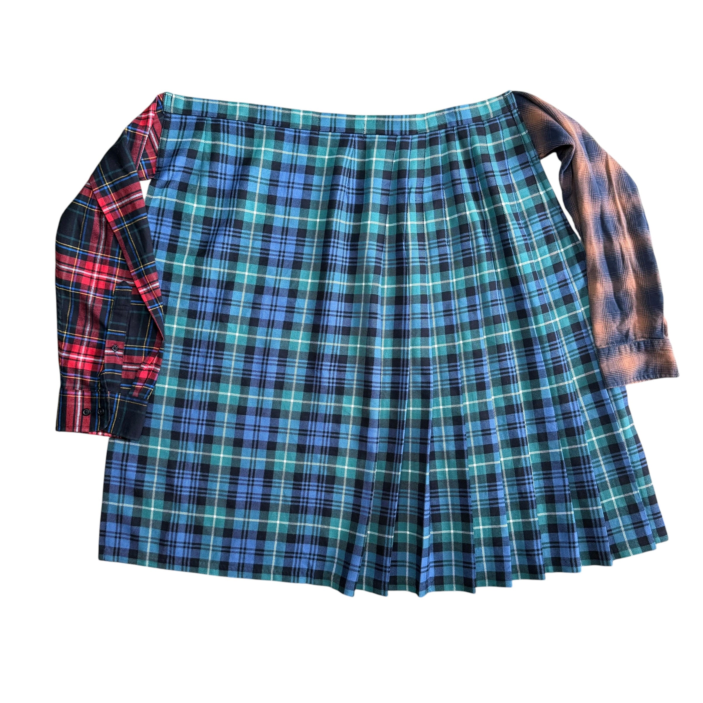 Green Kilt Punk Flap.