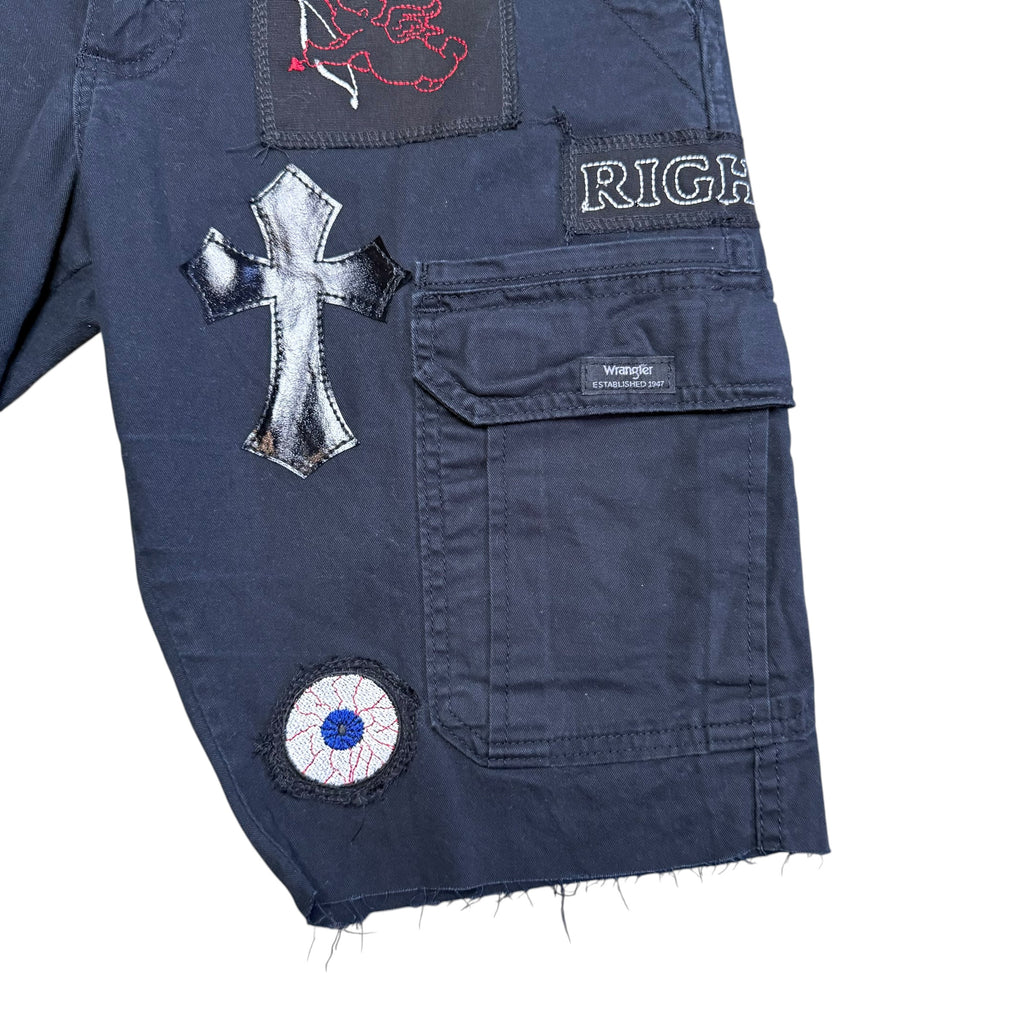 Patch'D Cargo Shorts. 31