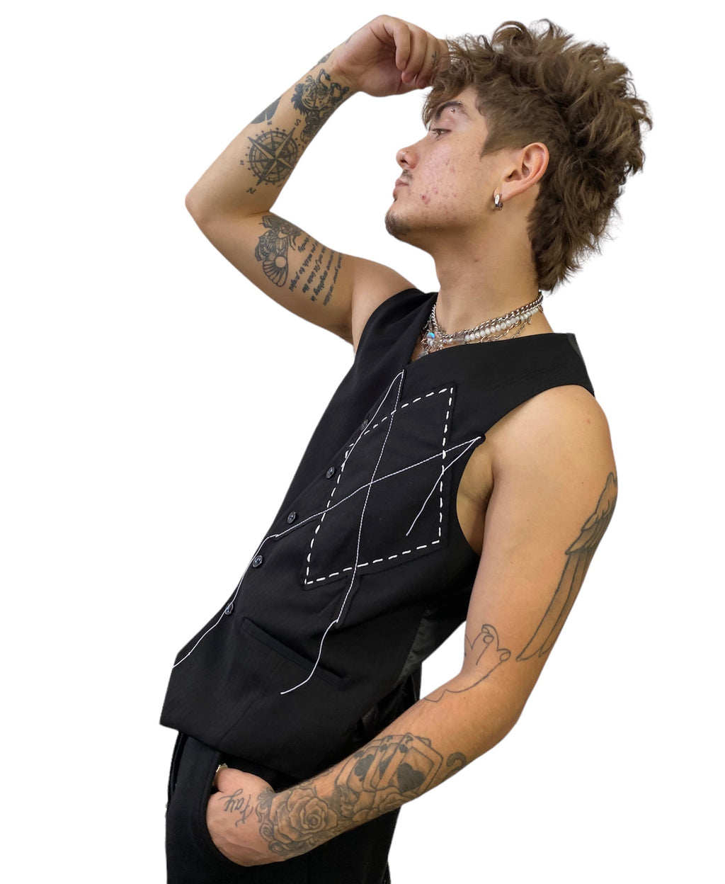 Argyle Vest. S