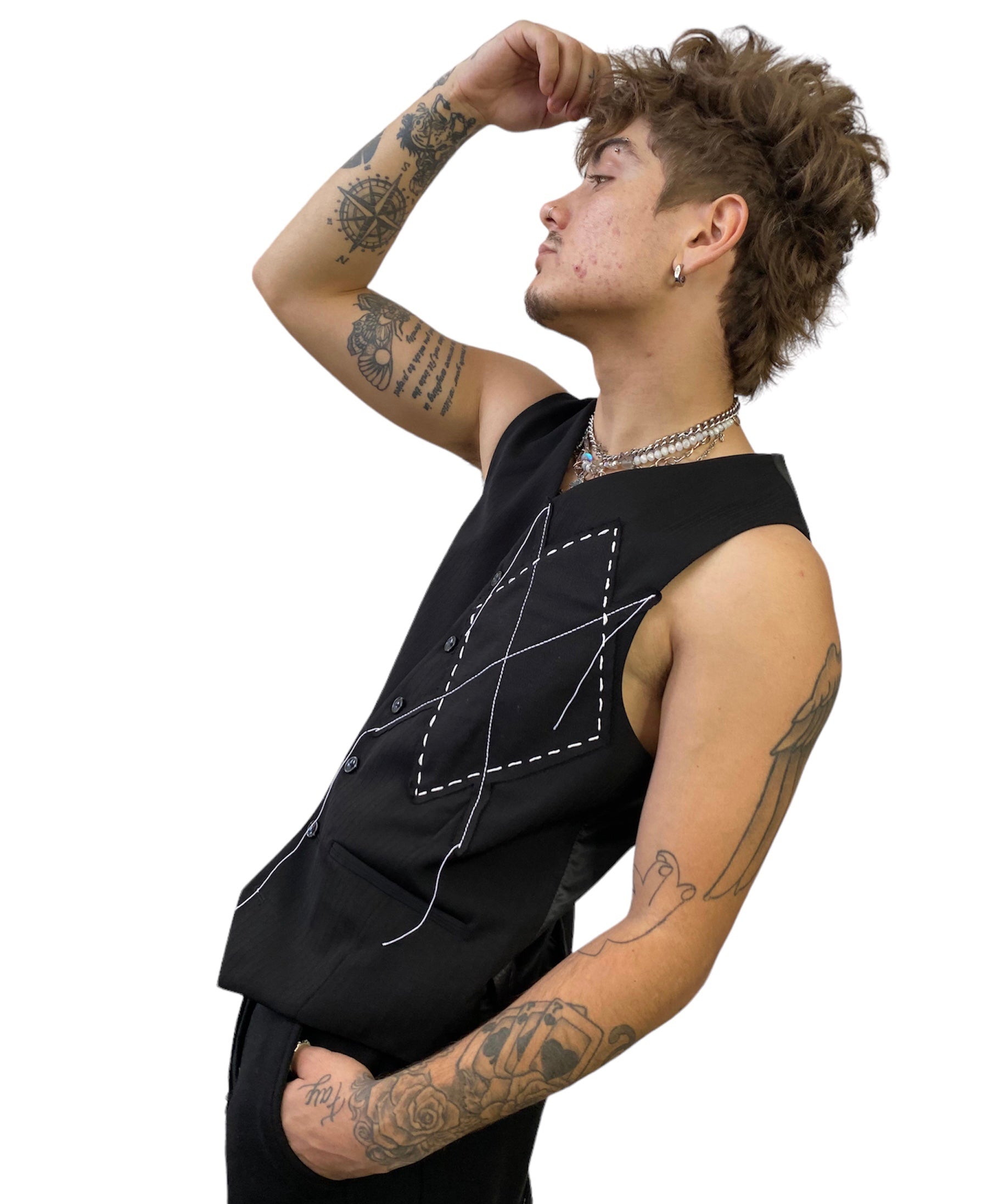 Argyle Vest. S