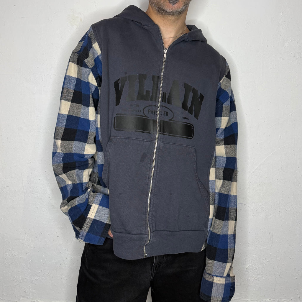 Villain Phys Ed. Zip Up Hoodie. L