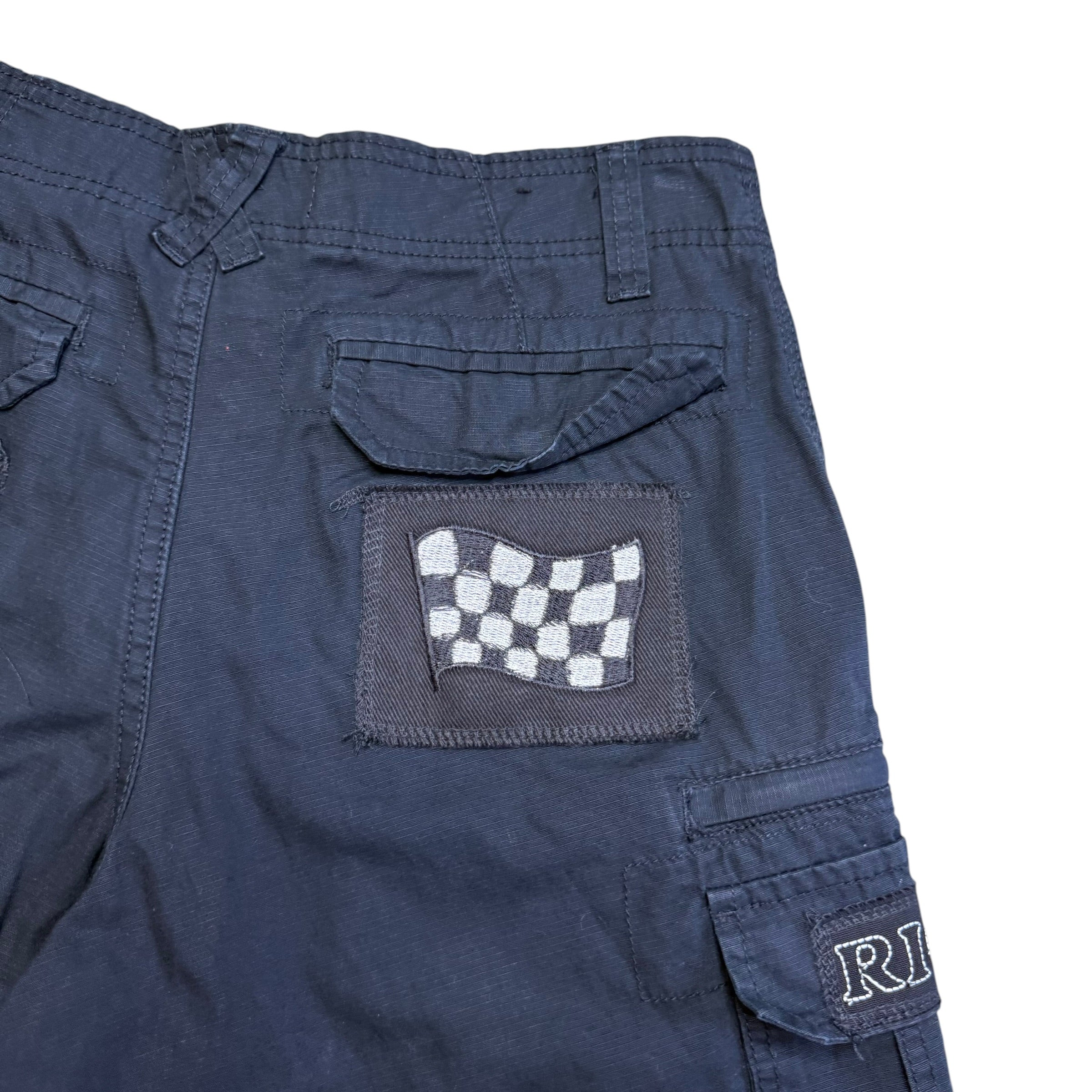 Patch'D Cargo Shorts. 32