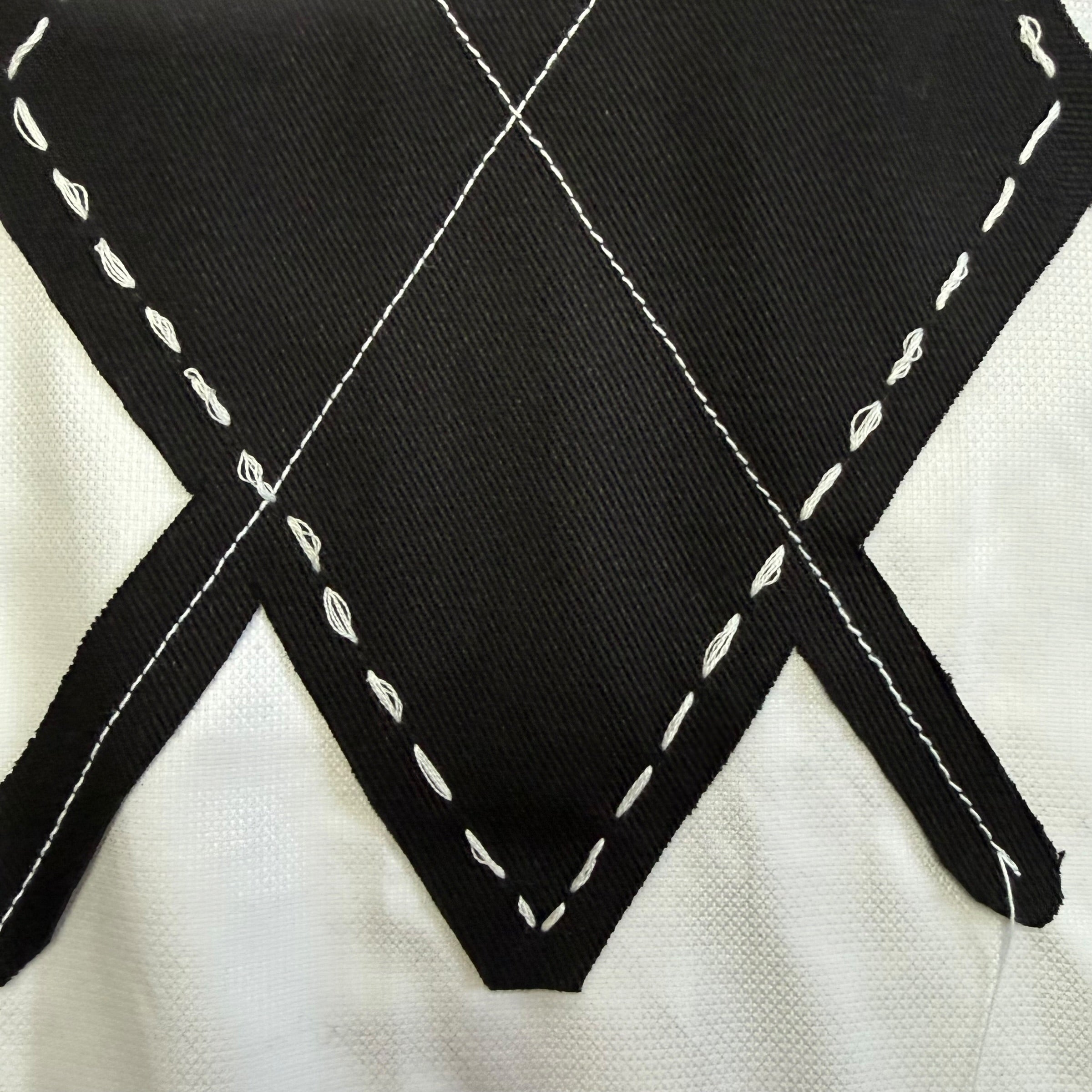 Argyle Muscle Shirt. XL