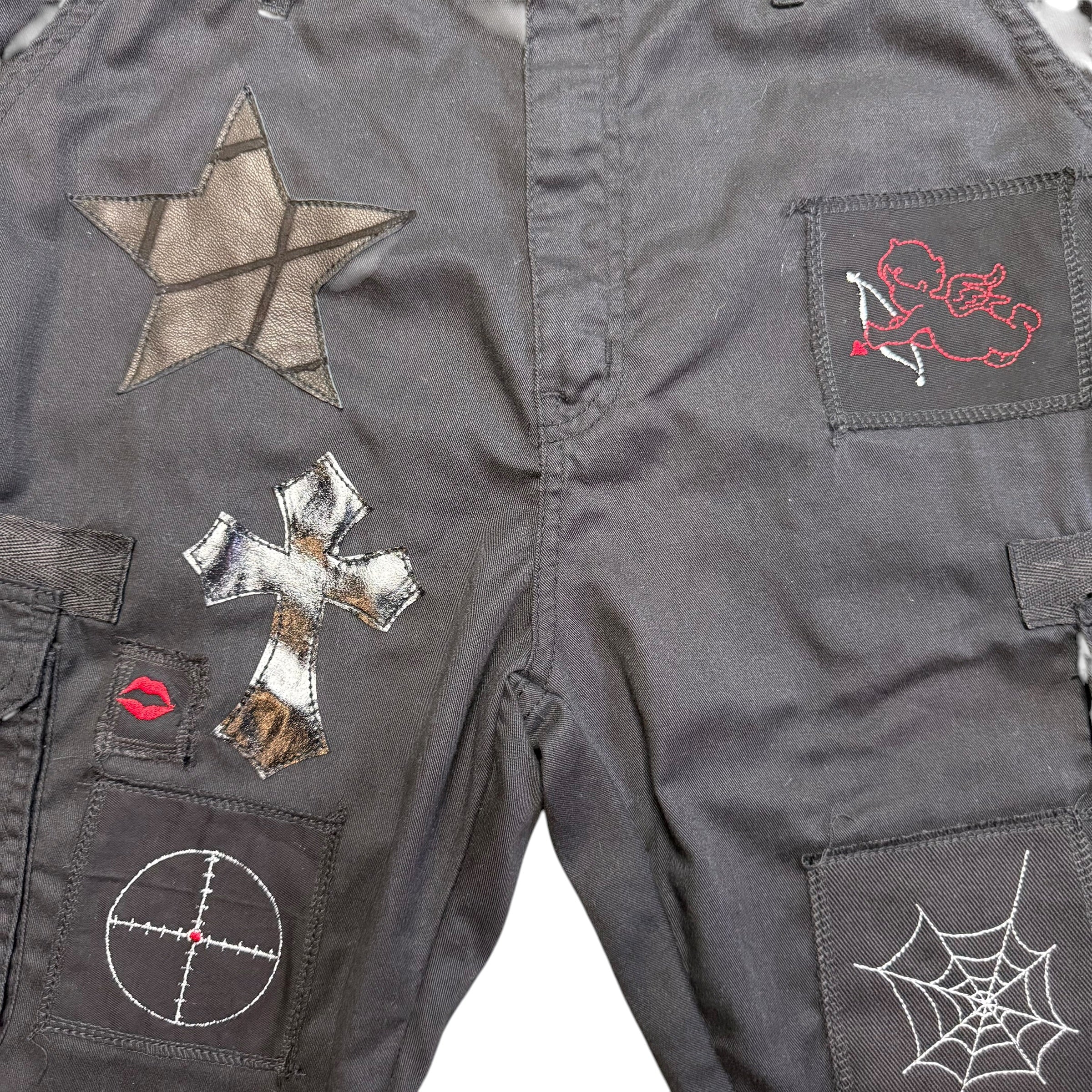 Patch'D Cargo Shorts. 34