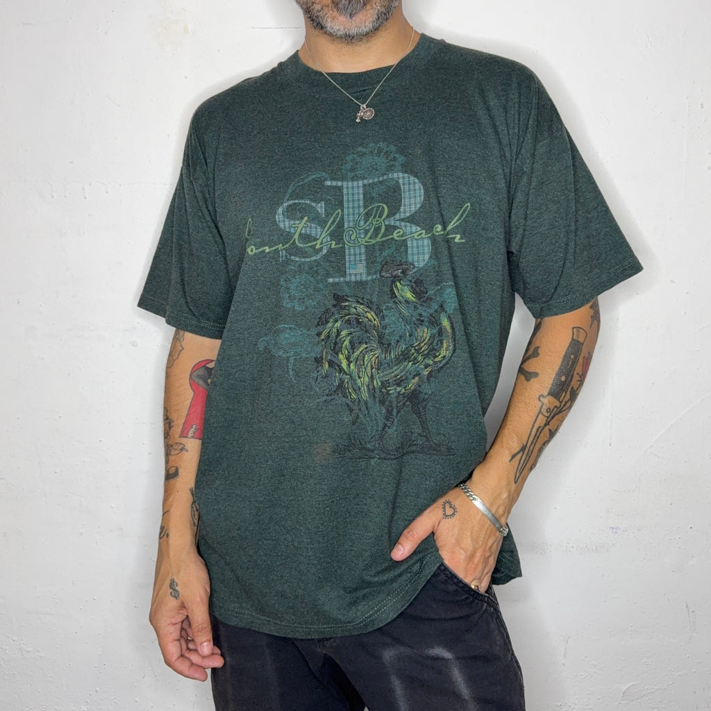 “South Beach” E-Label T-Shirt. XL