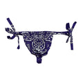 Purple Hanky Bandana Thong. O/S