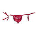Red Hanky Bandana Thong. O/S