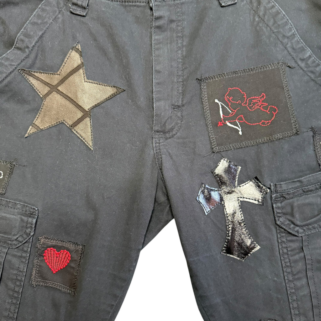 Patch'D Cargo Shorts. 31