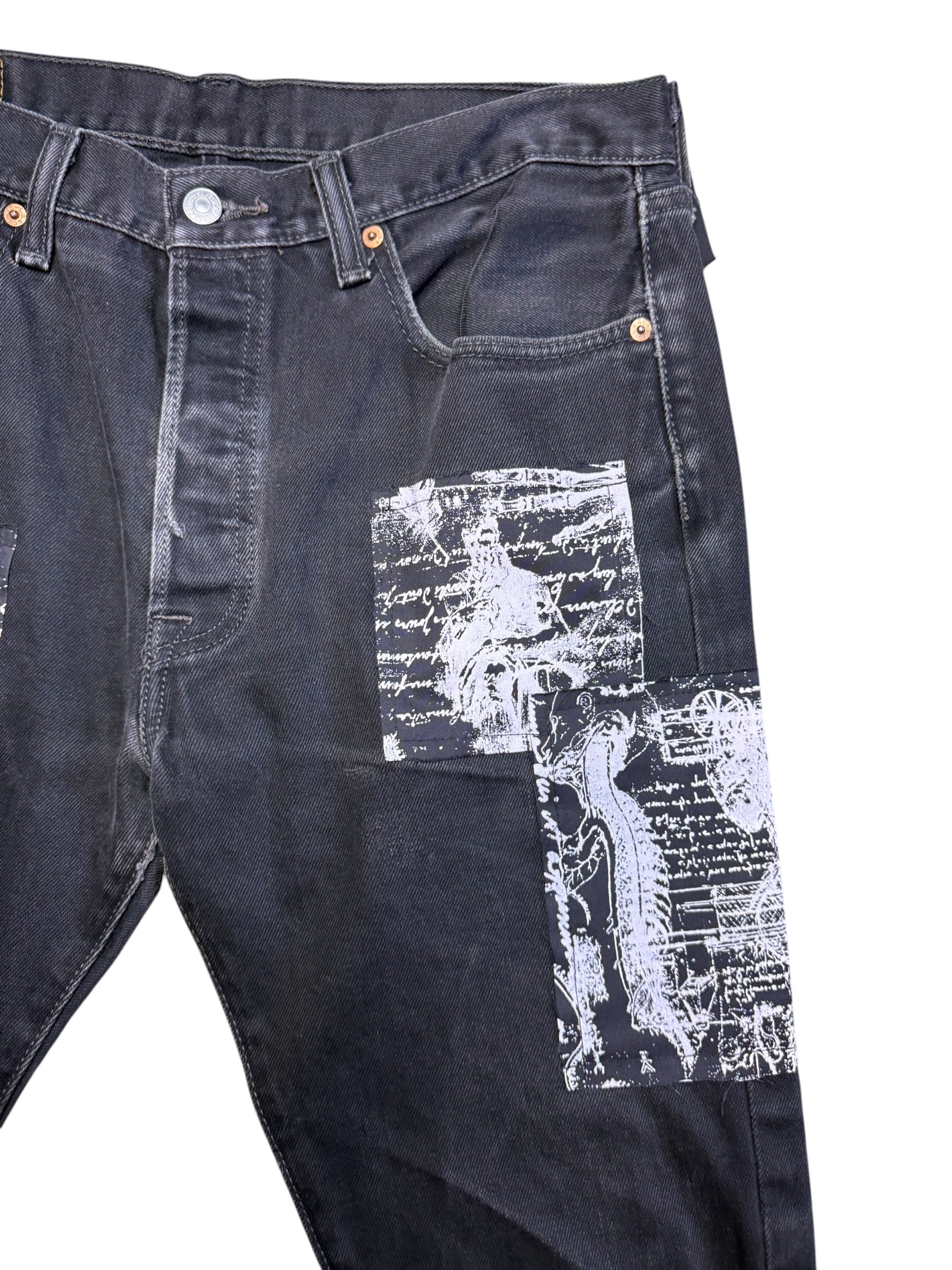 Patch'D Levis 501 Denim. 33