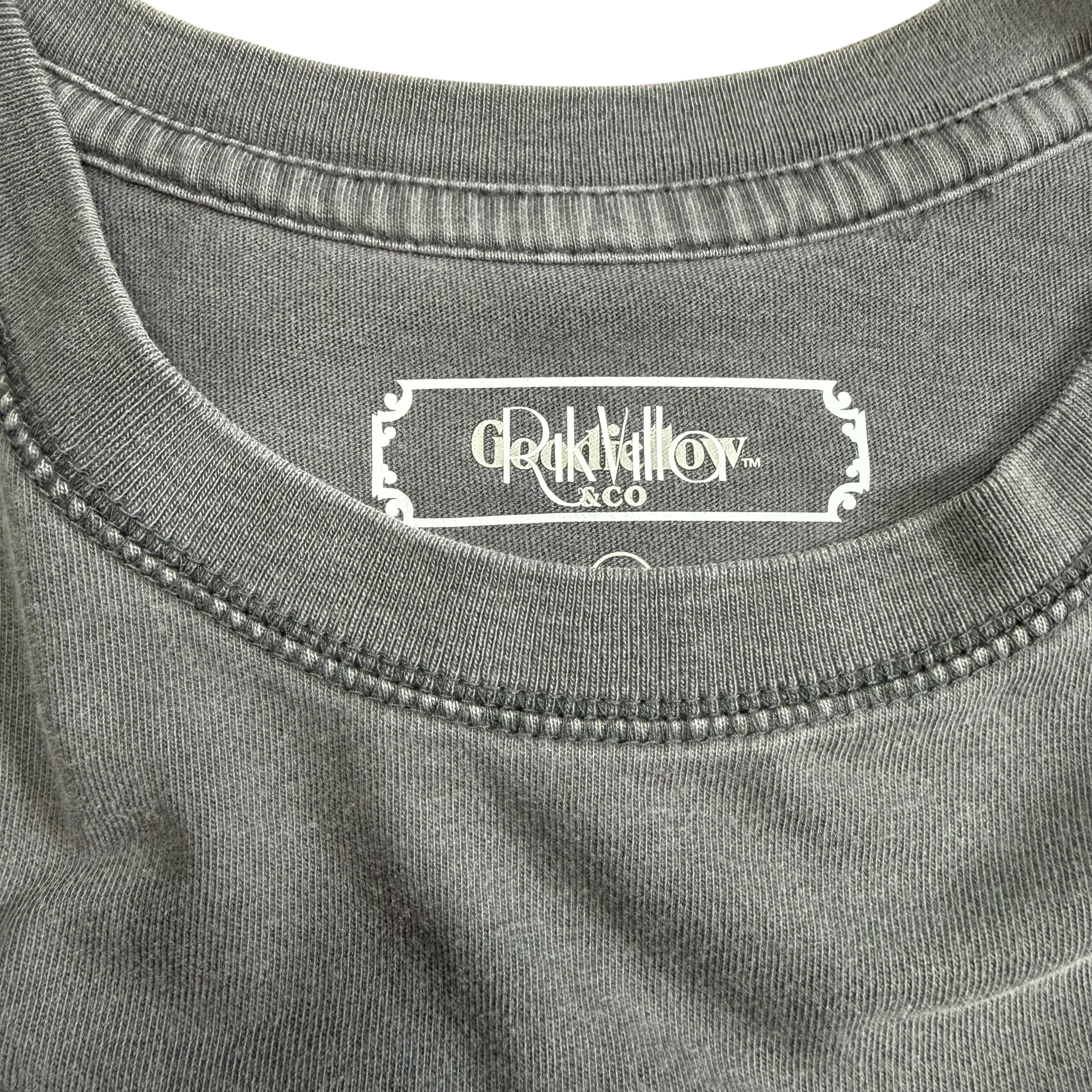 "Press Carry" Crop T-Shirt. XL