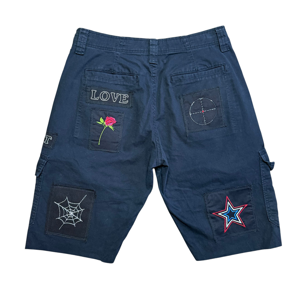 Patch'D Cargo Shorts. 31