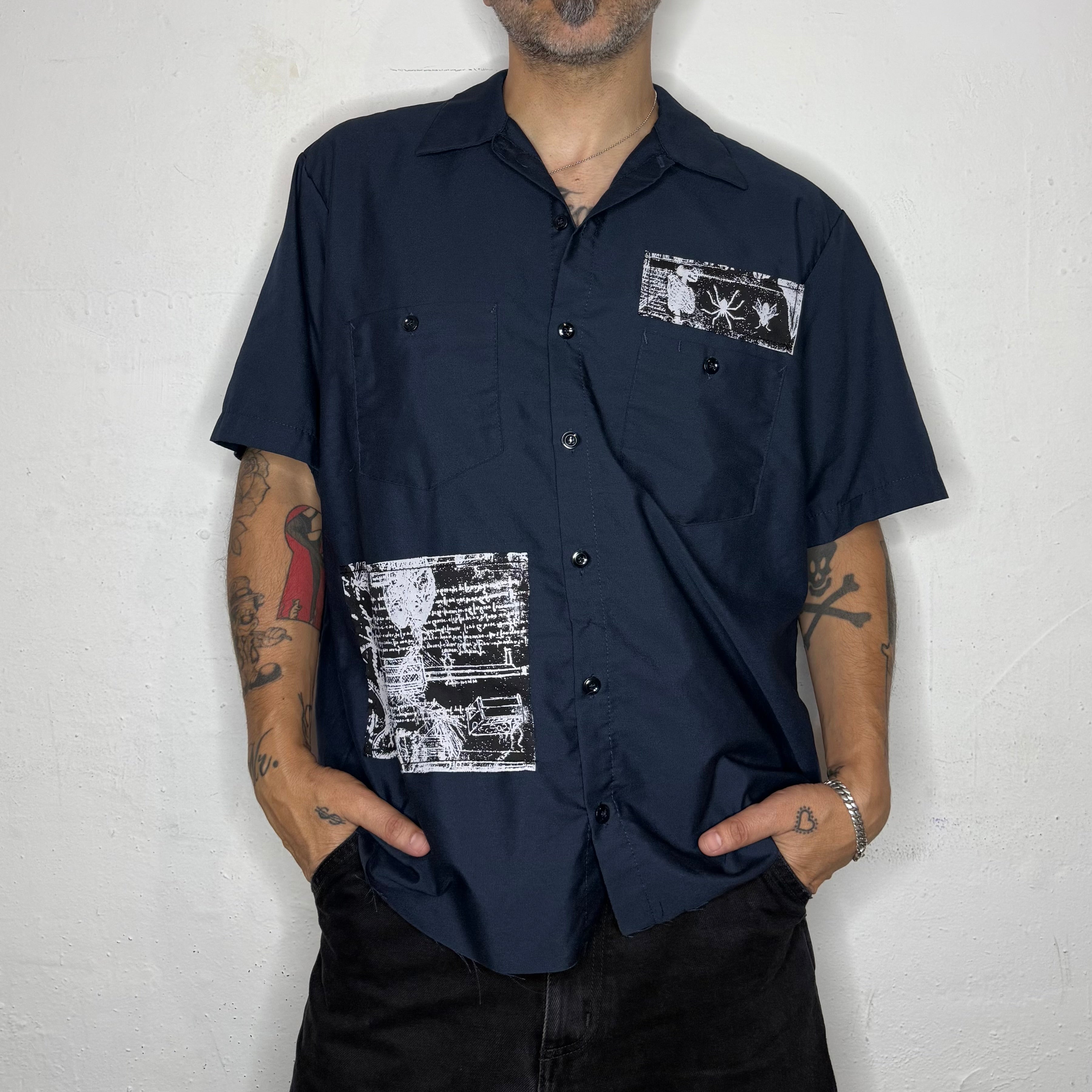 Patch'D Reed Work Shirt. L
