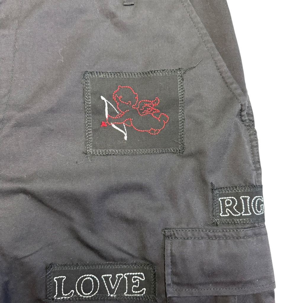 Patch'D Cargo Shorts. 35