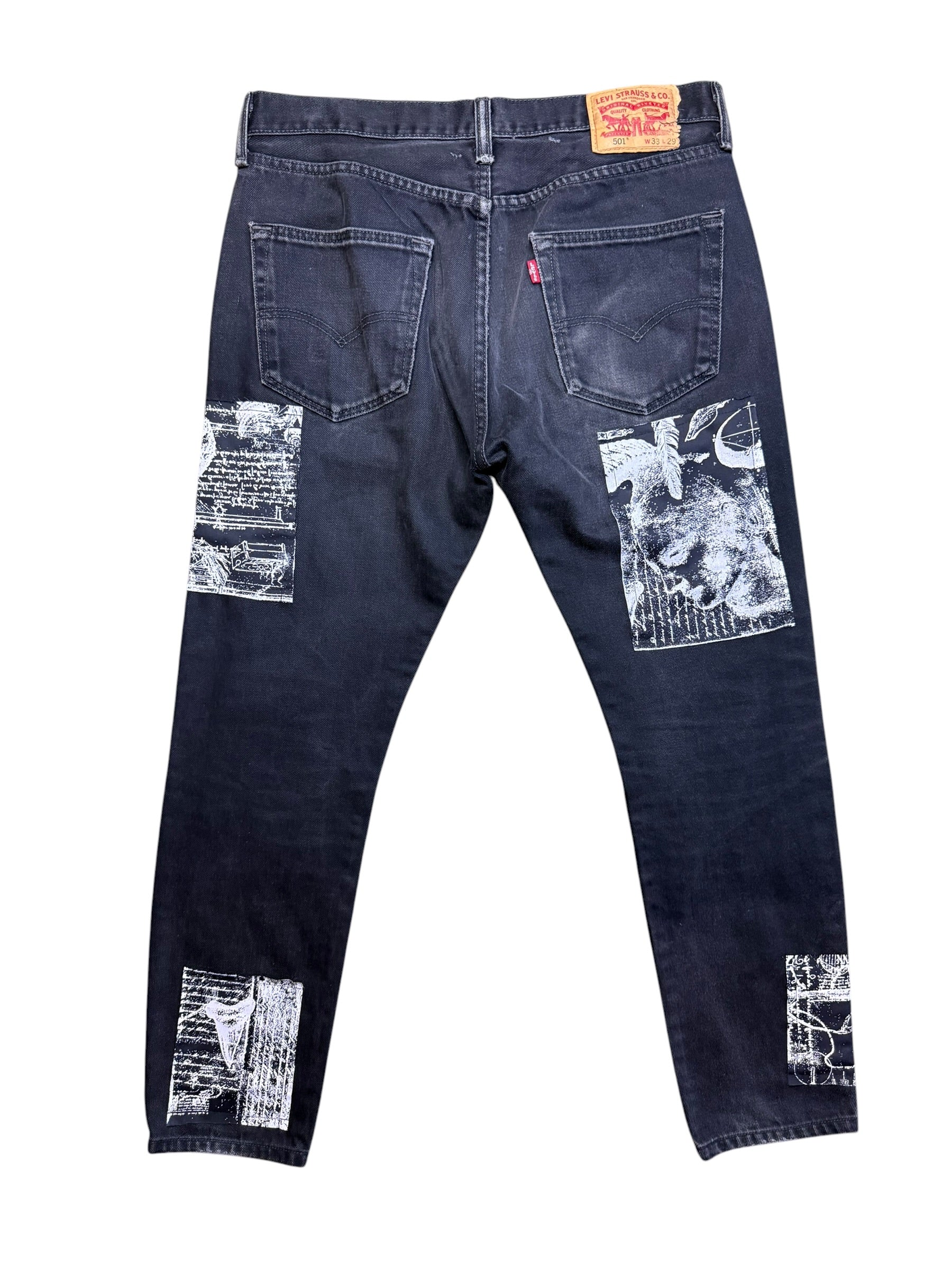 Patch'D Levis 501 Denim. 33