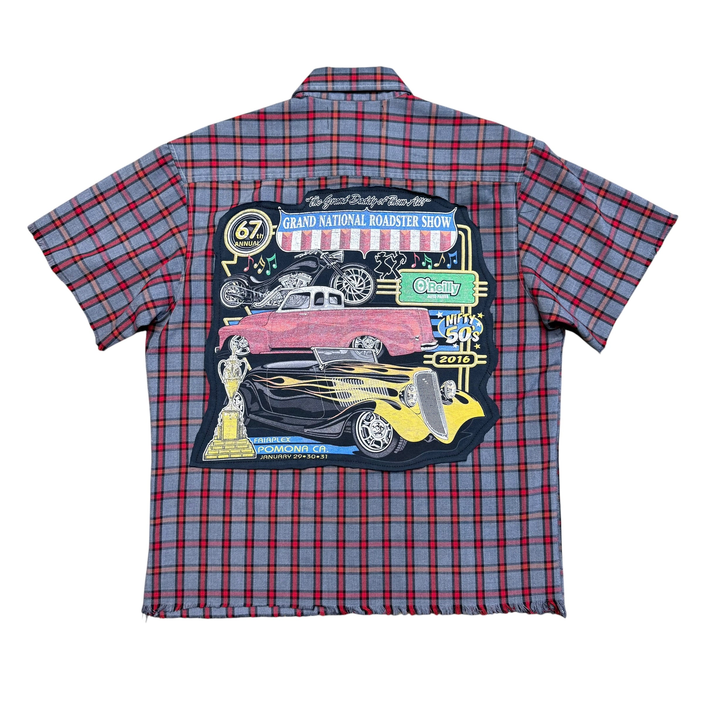 Roadster Plaid Shirt. M