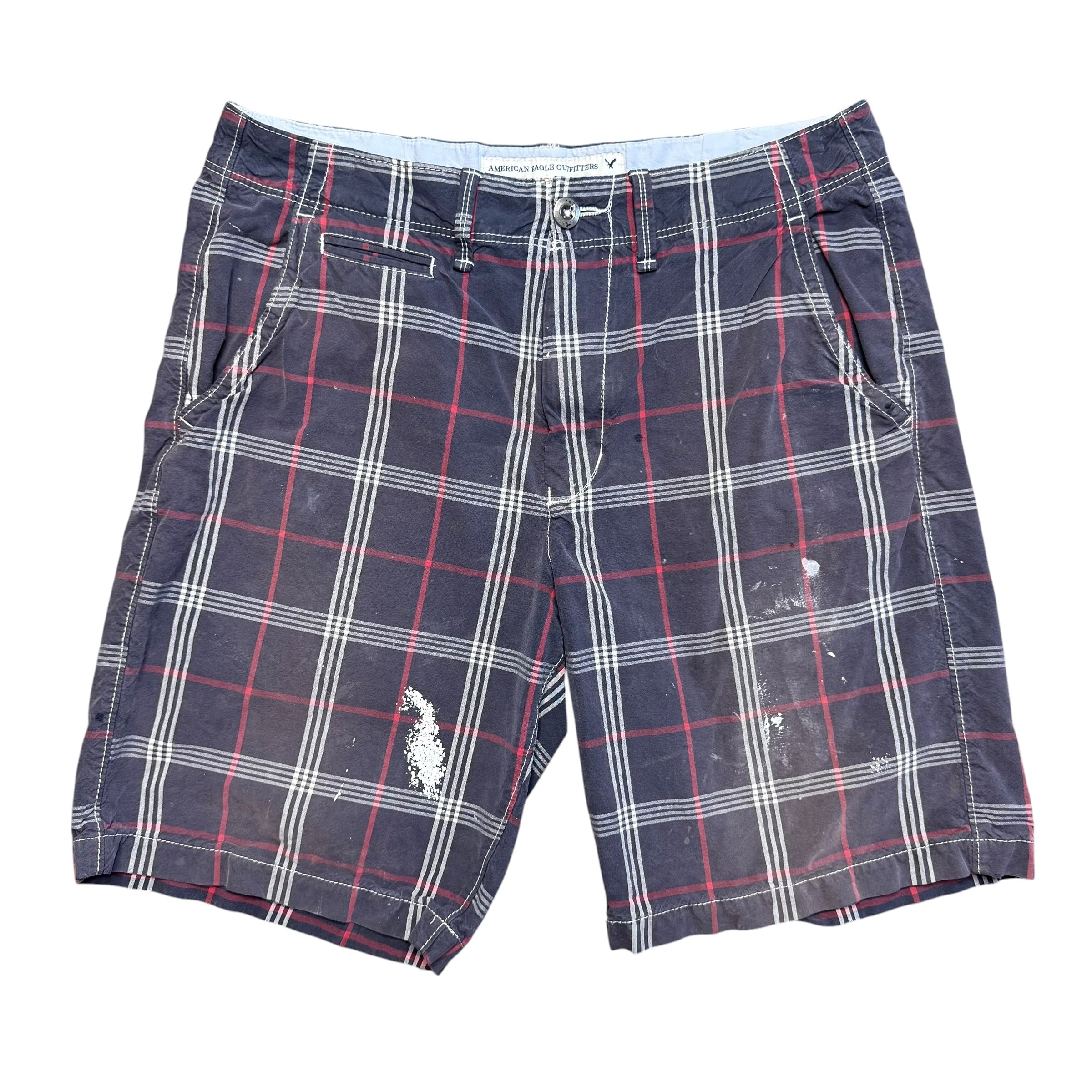 American Eagle Plaid Shorts. 34