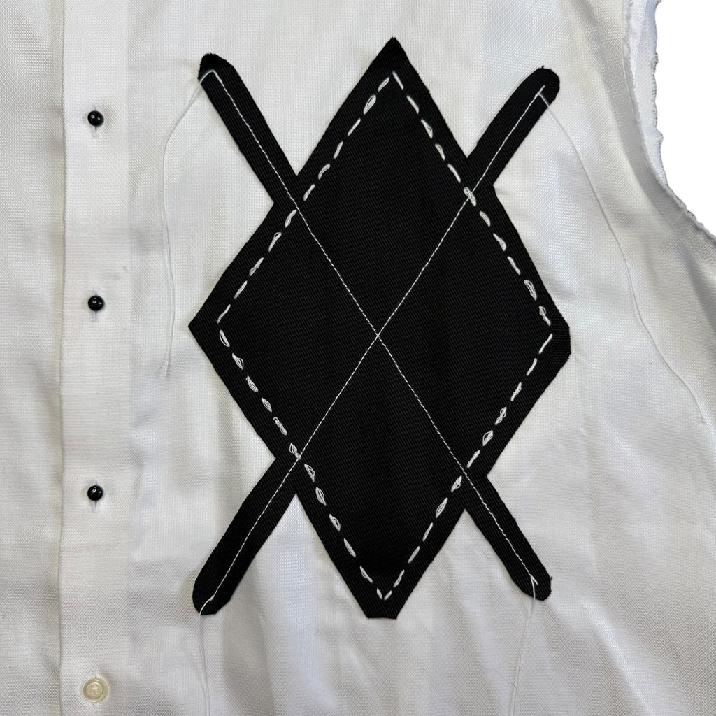 Argyle Muscle Shirt. XL