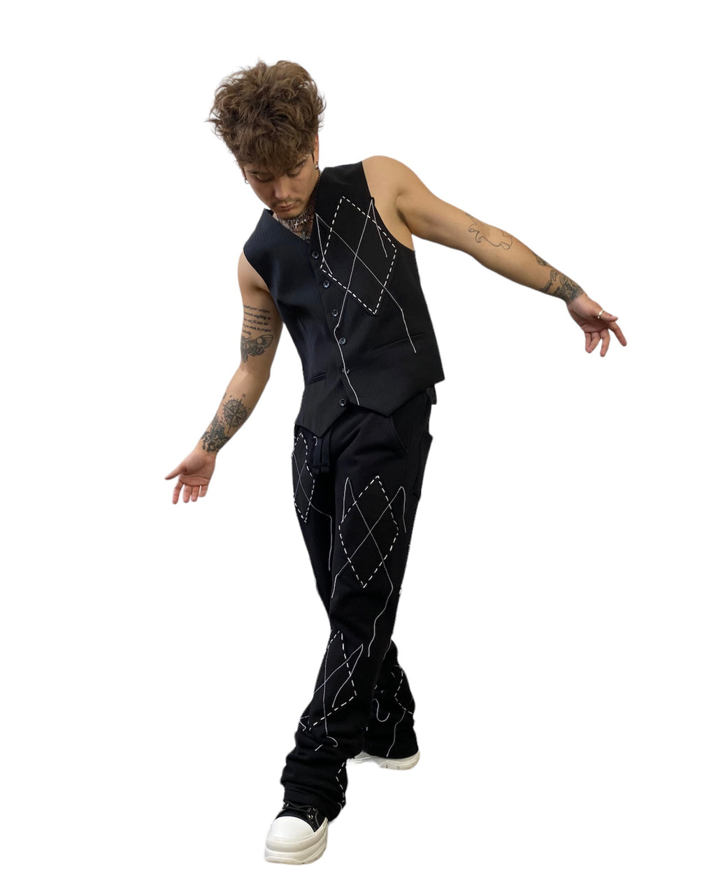 Argyle Vest. S