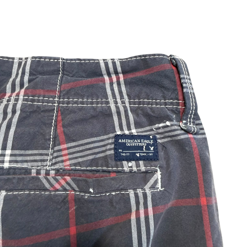 American Eagle Plaid Shorts. 34