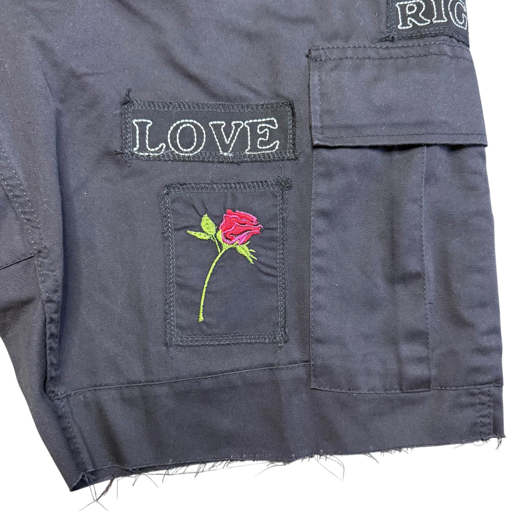 Patch'D Cargo Shorts. 35
