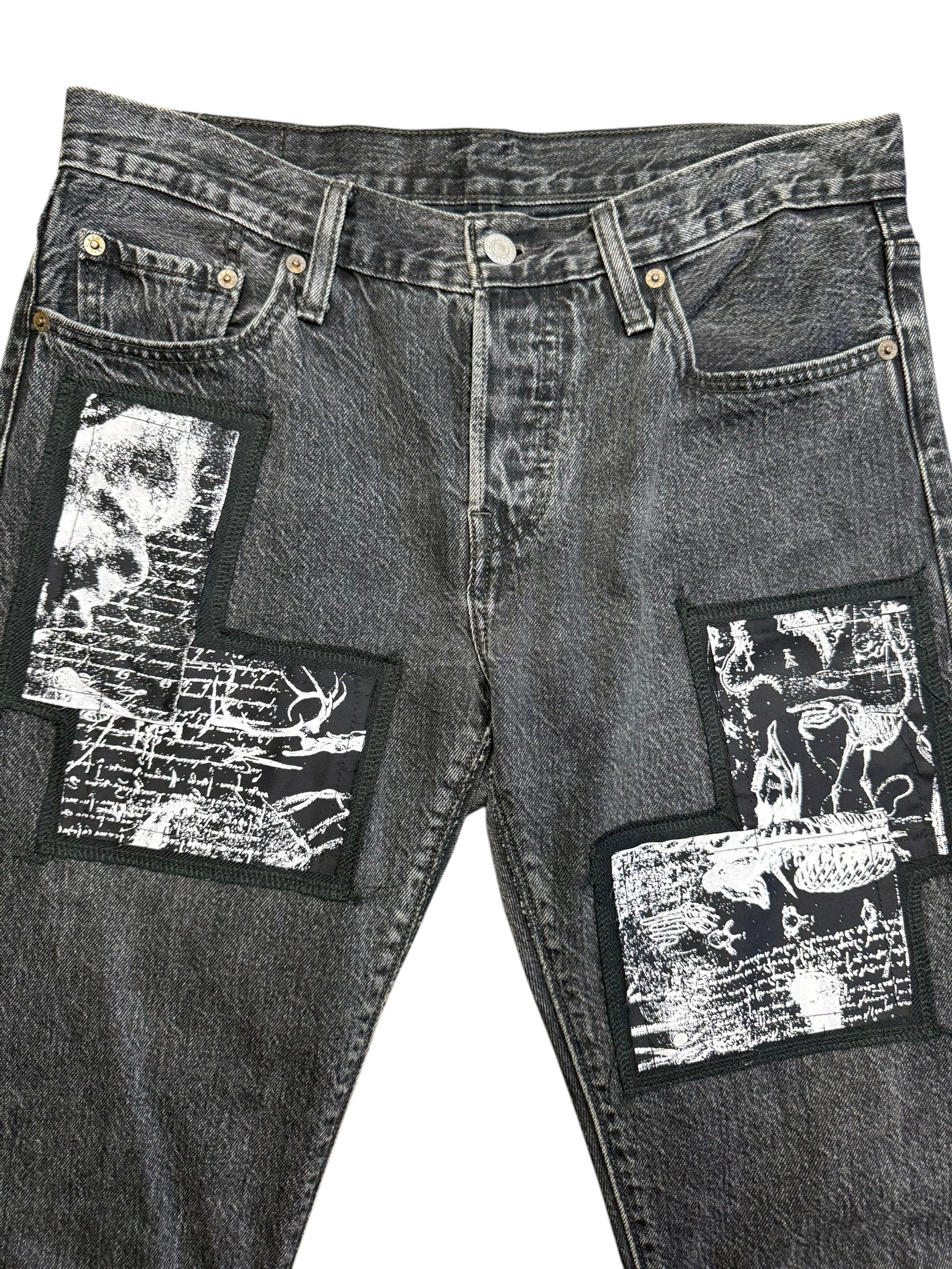Patch'D Levis 501 Denim. 32