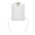 Tuxedo Crop Open Side Shirt. O/S