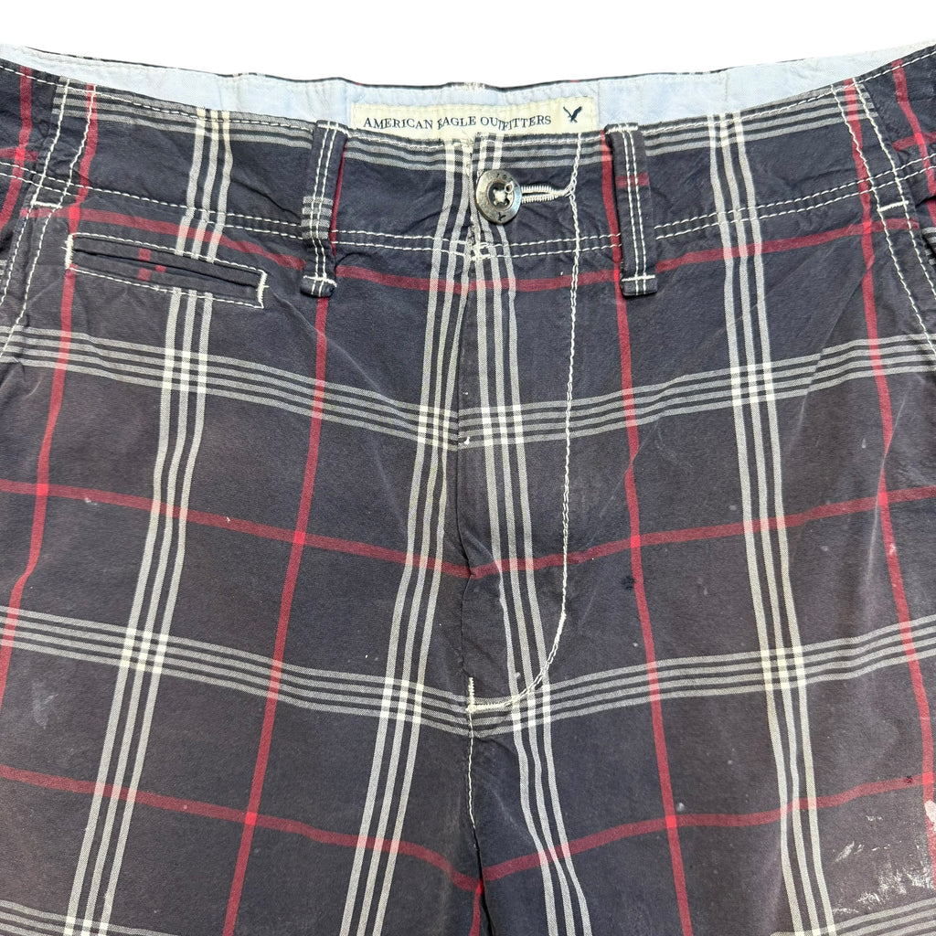 American Eagle Plaid Shorts. 34