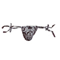 Chocolate Hanky Bandana Thong. O/S