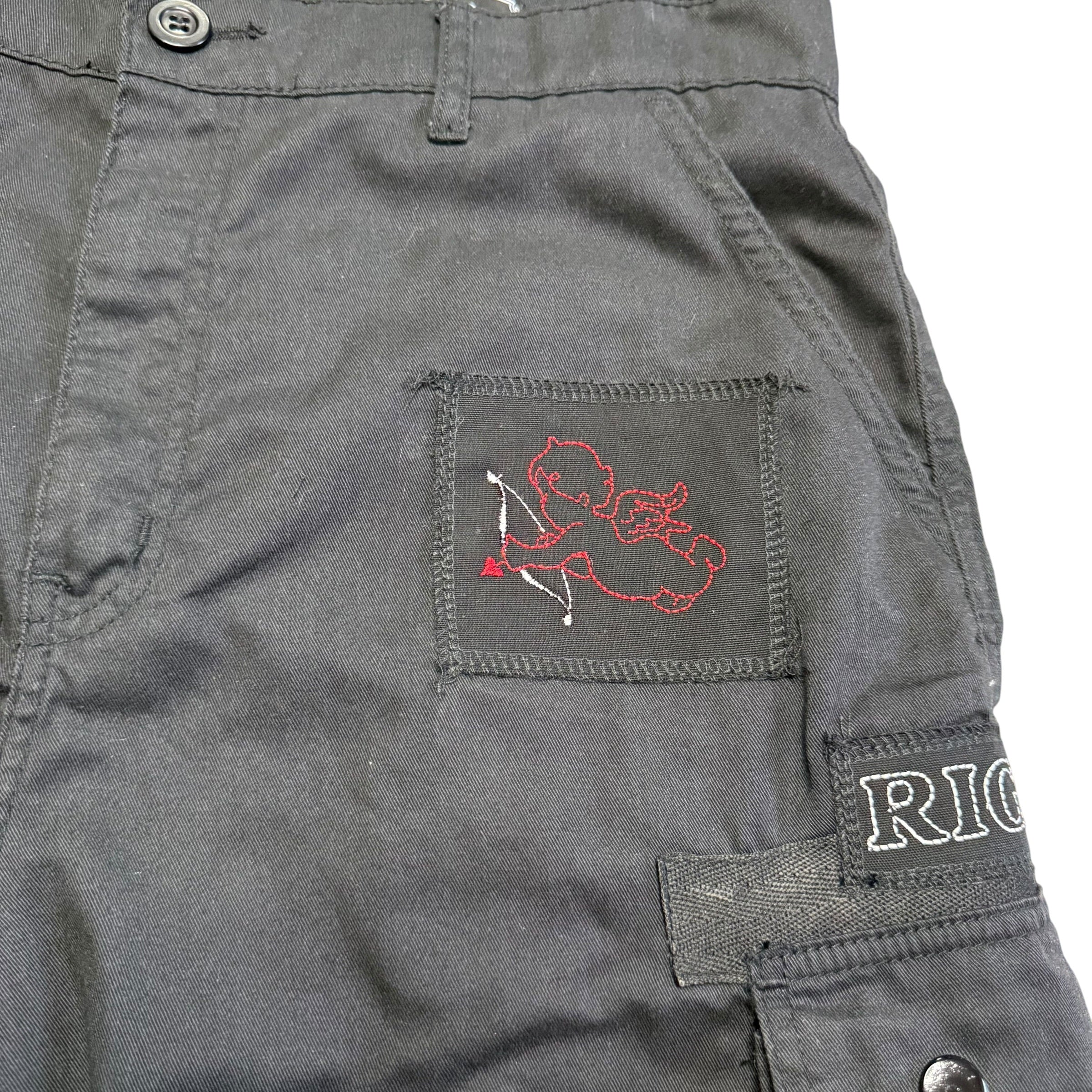 Patch'D Cargo Shorts. 34